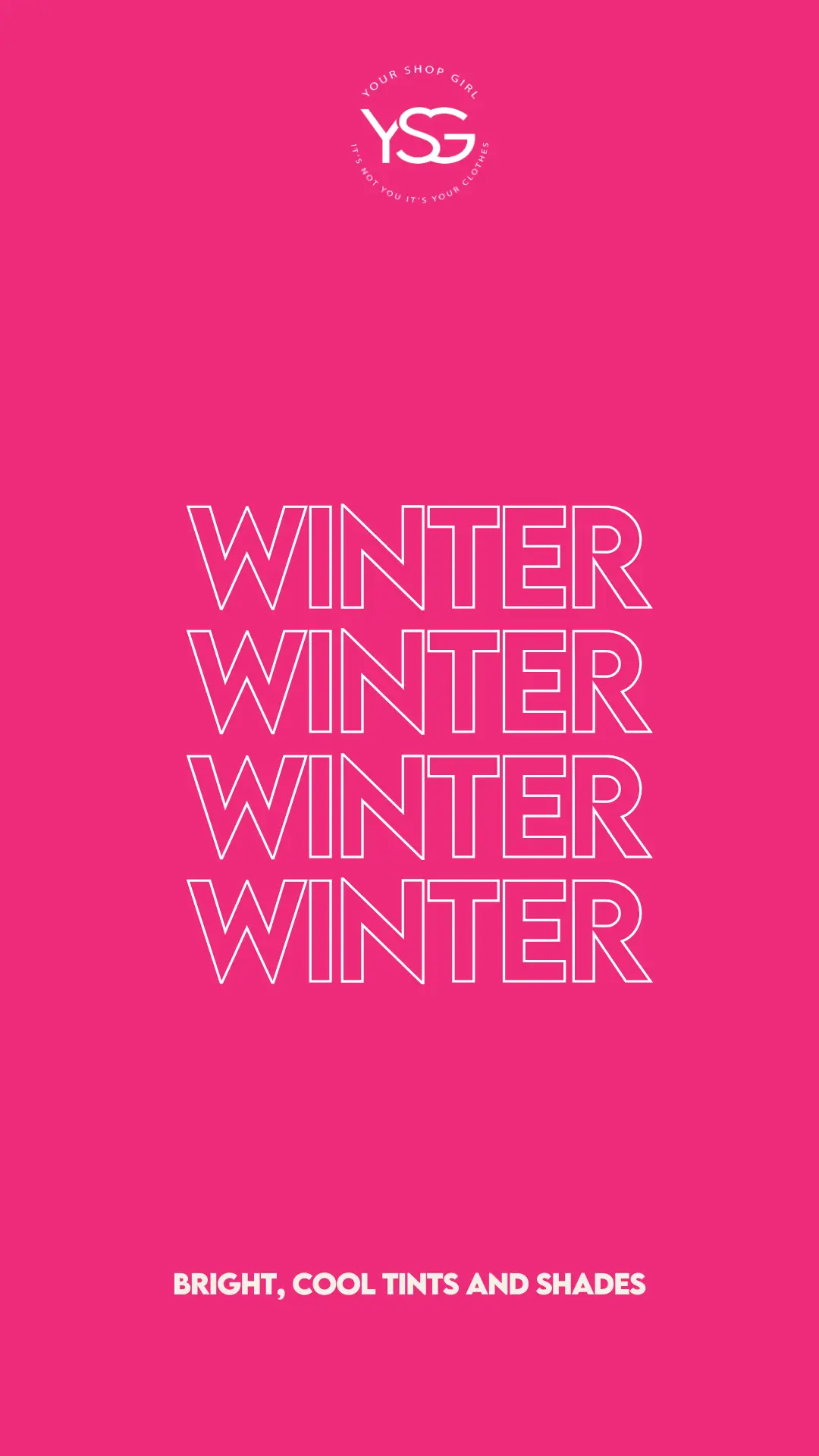 Winter Palette Colour Guide